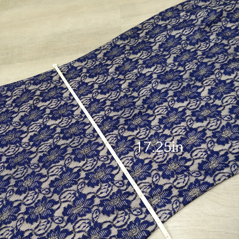 Prom dress custom royal blue lace JANE.X Bethany - Picture 16 of 16